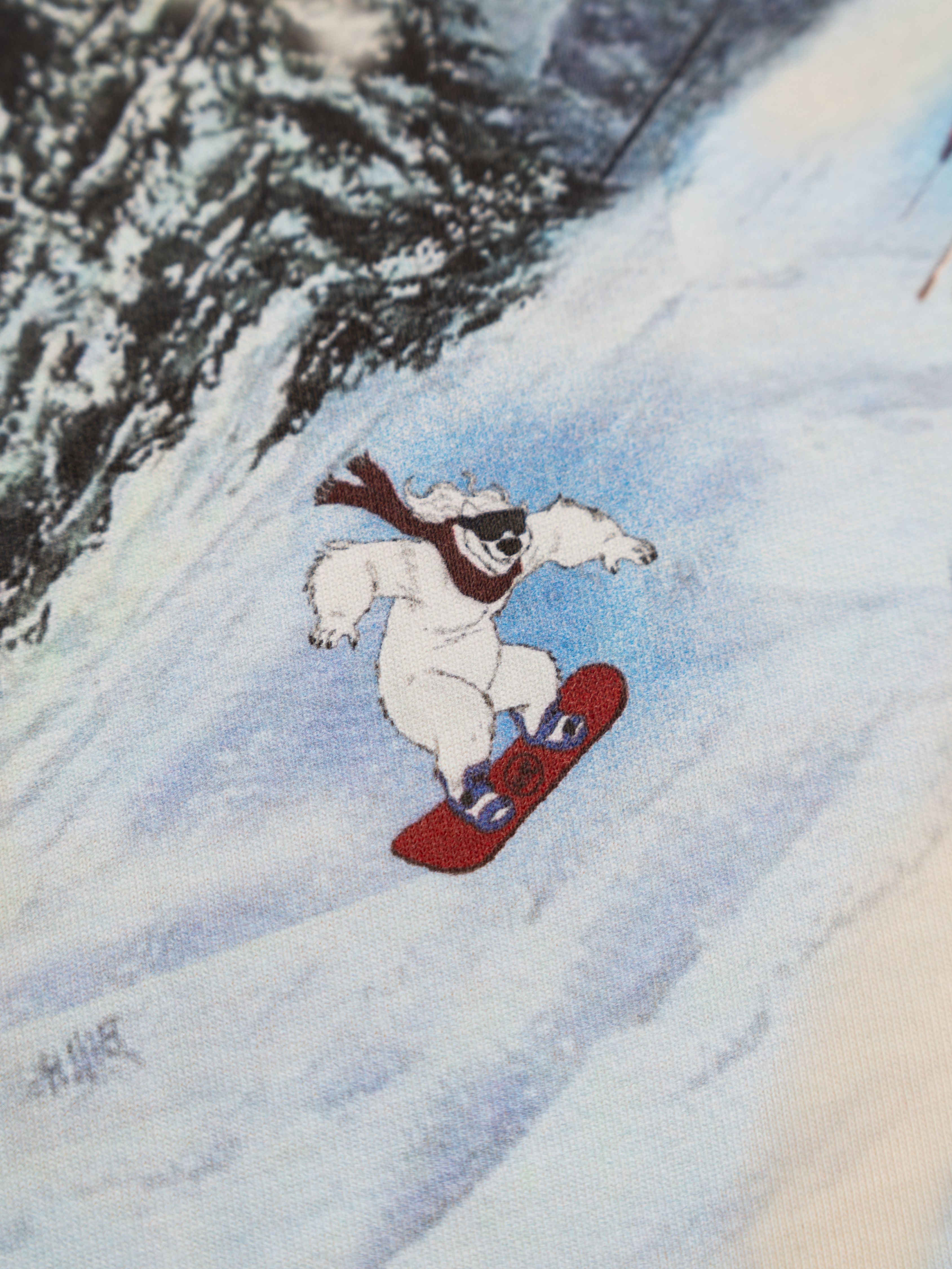 The King of the Slopes t shirt (Ivory) - Limited Edition