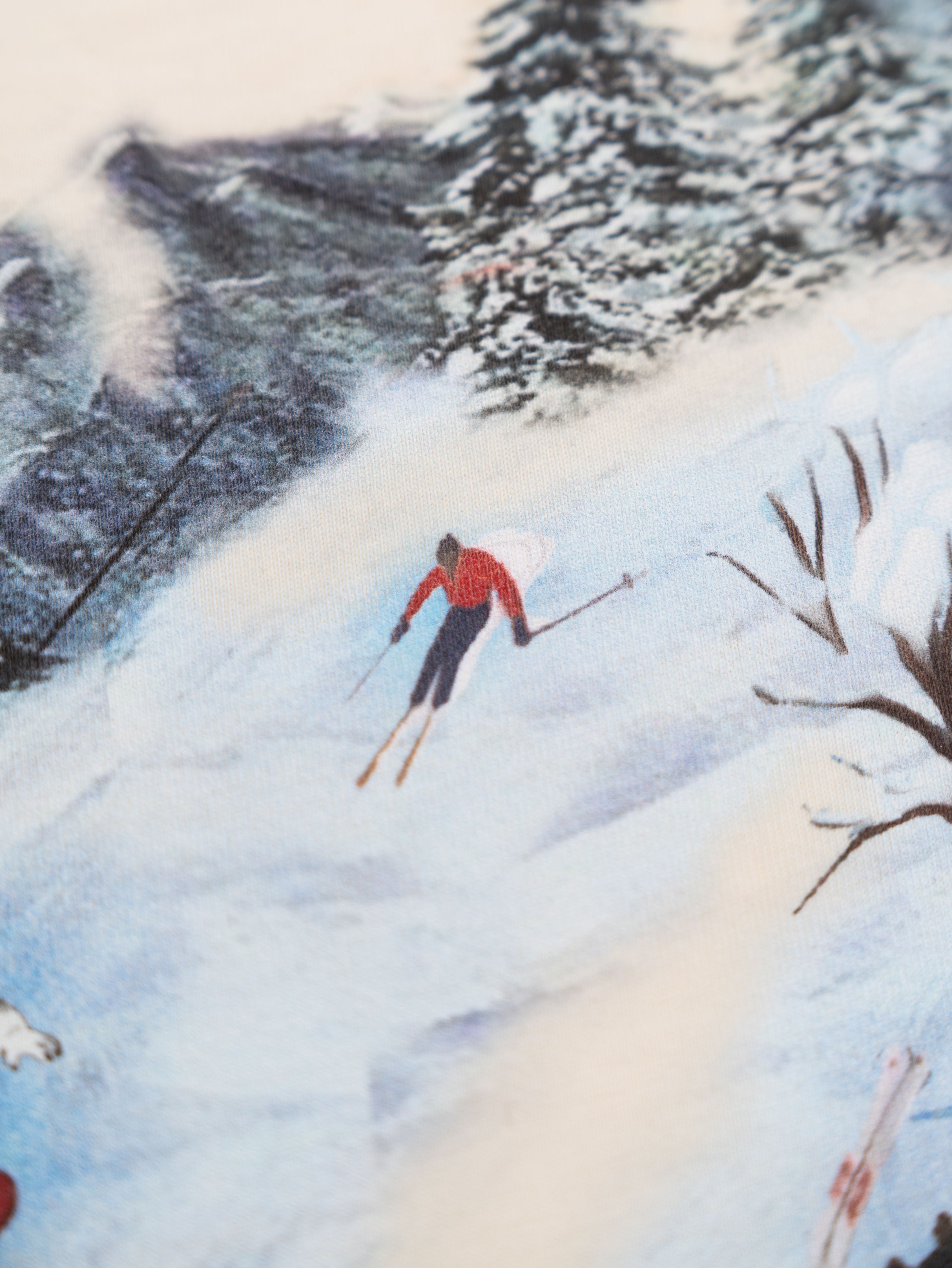 The King of the Slopes t shirt (Ivory) - Limited Edition