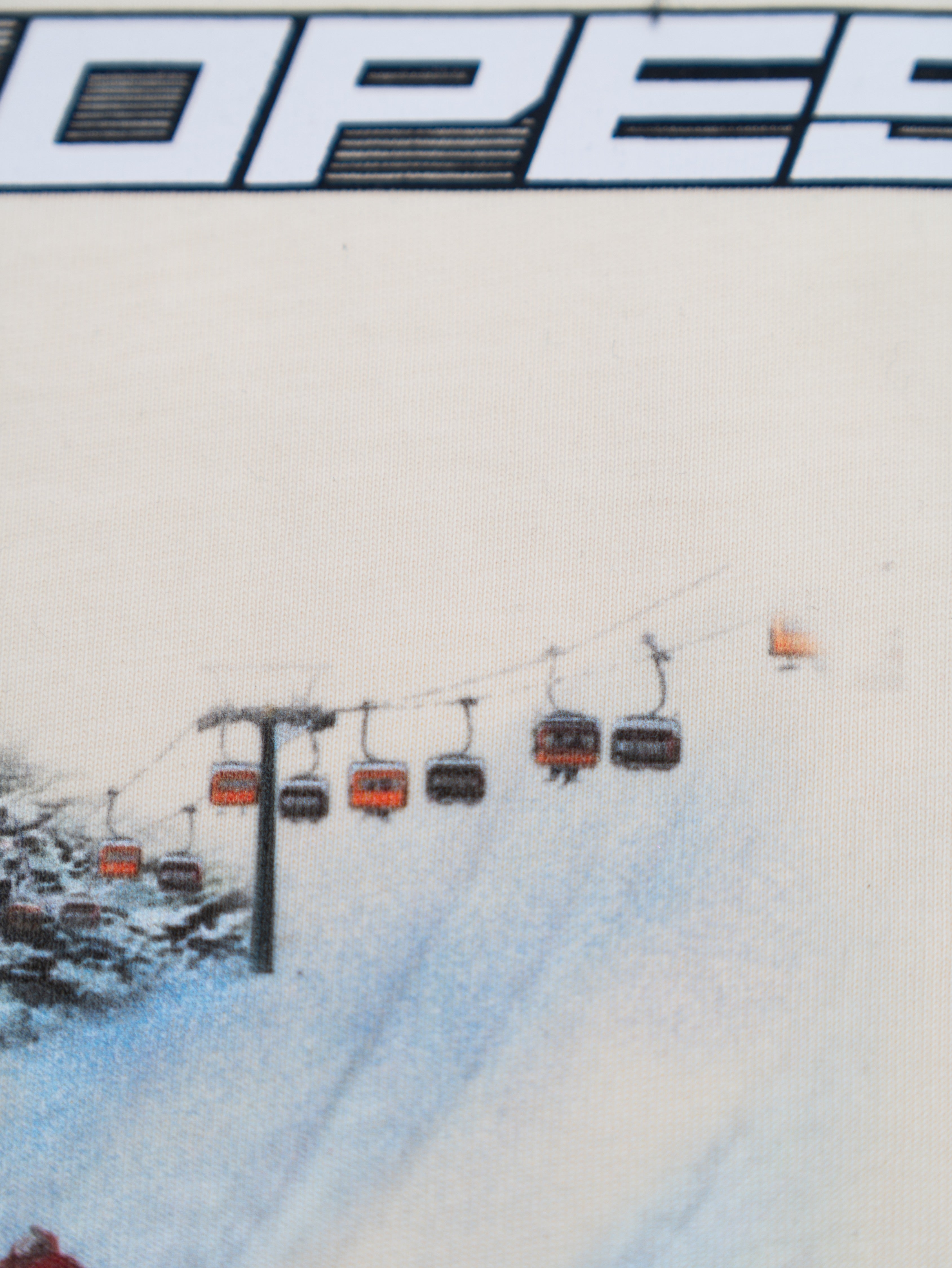 The King of the Slopes t shirt (Ivory) - Limited Edition