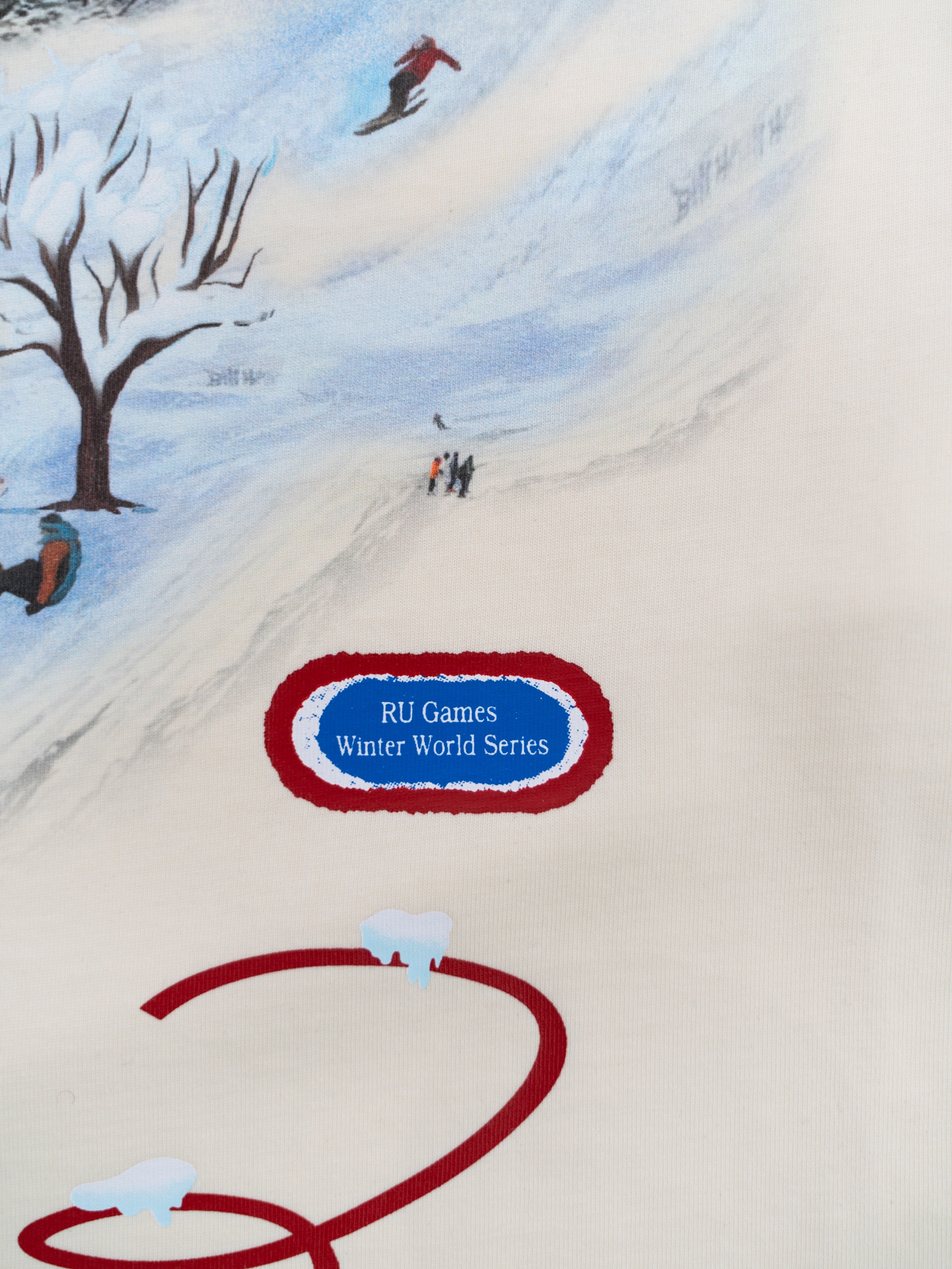 The King of the Slopes t shirt (Ivory) - Limited Edition