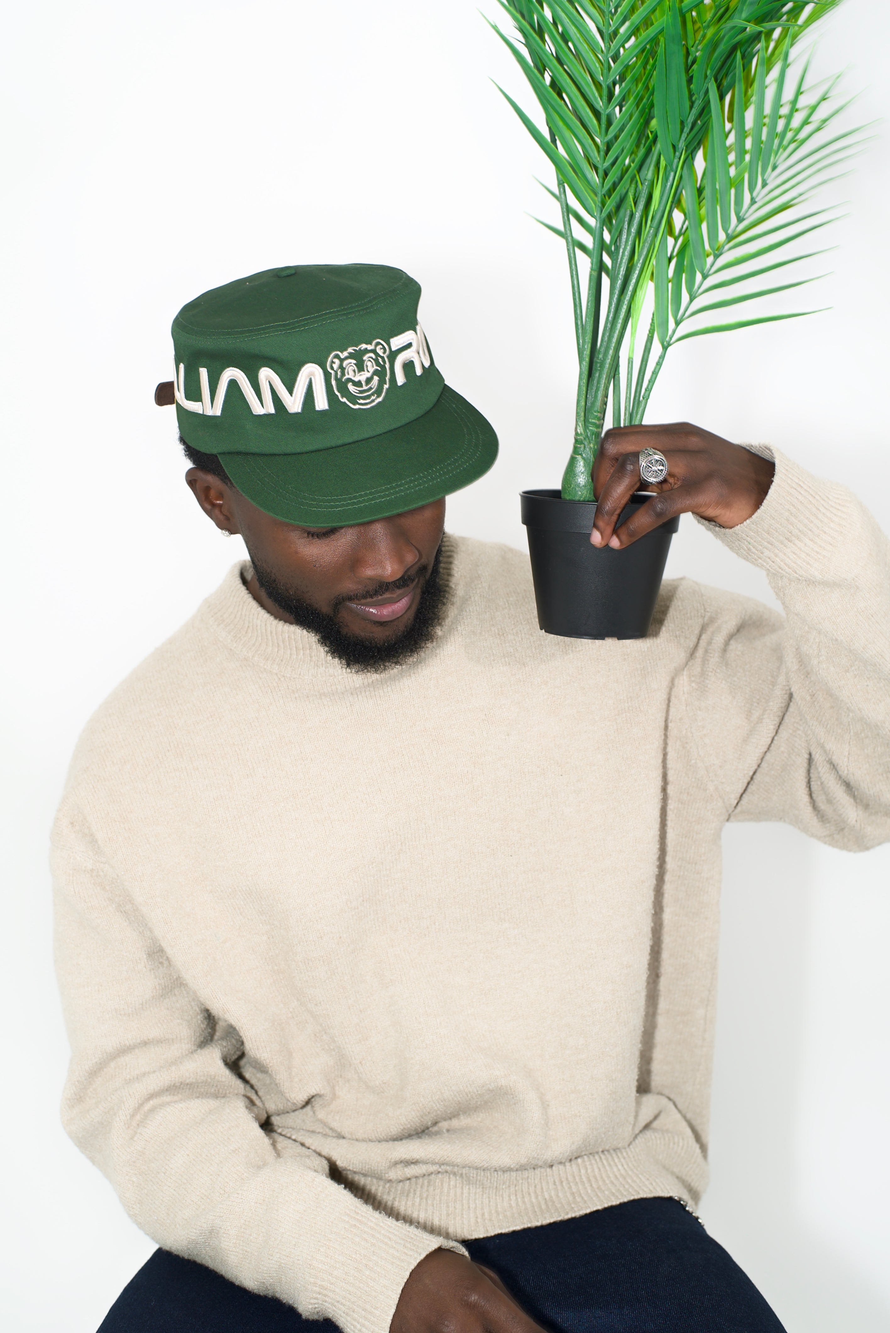 Ivy League Hat in Forest